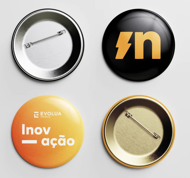 Bottons do Evolua.in e da Evolua Energia